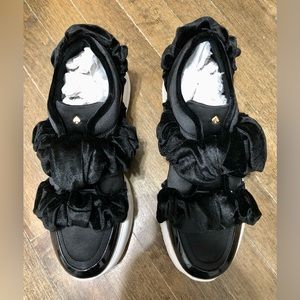 Kate Spade Scrunchie Sneakers - Black